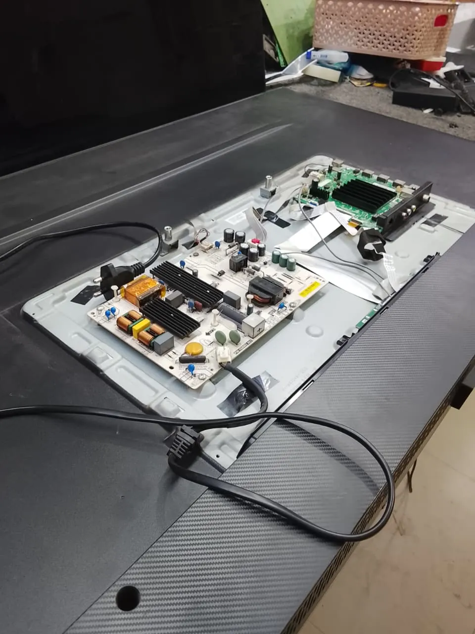 TV display inspection