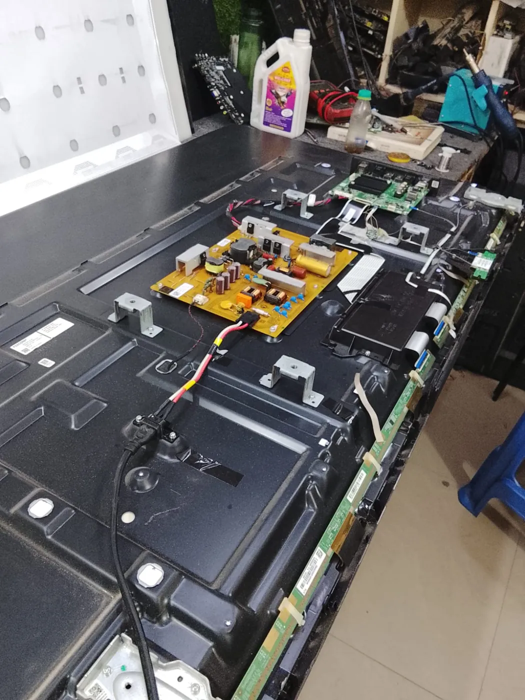 TV technician tools and repair
